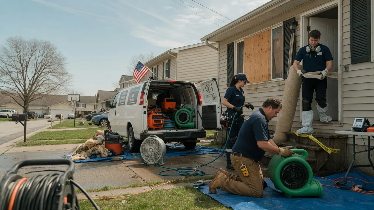 Water Damage Restoration in Bolivar, OH near me